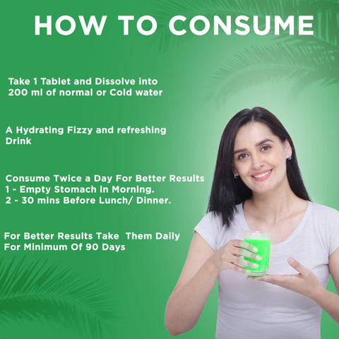 Fixuphealth Japanese Matcha Green Tea with Ashwagandha Effervescent Tablet Lemon Flavour For Weight management Dark circle Pigmentation Detox Energy Booster High Antioxidant 15 Tablet each (Pack of 3)