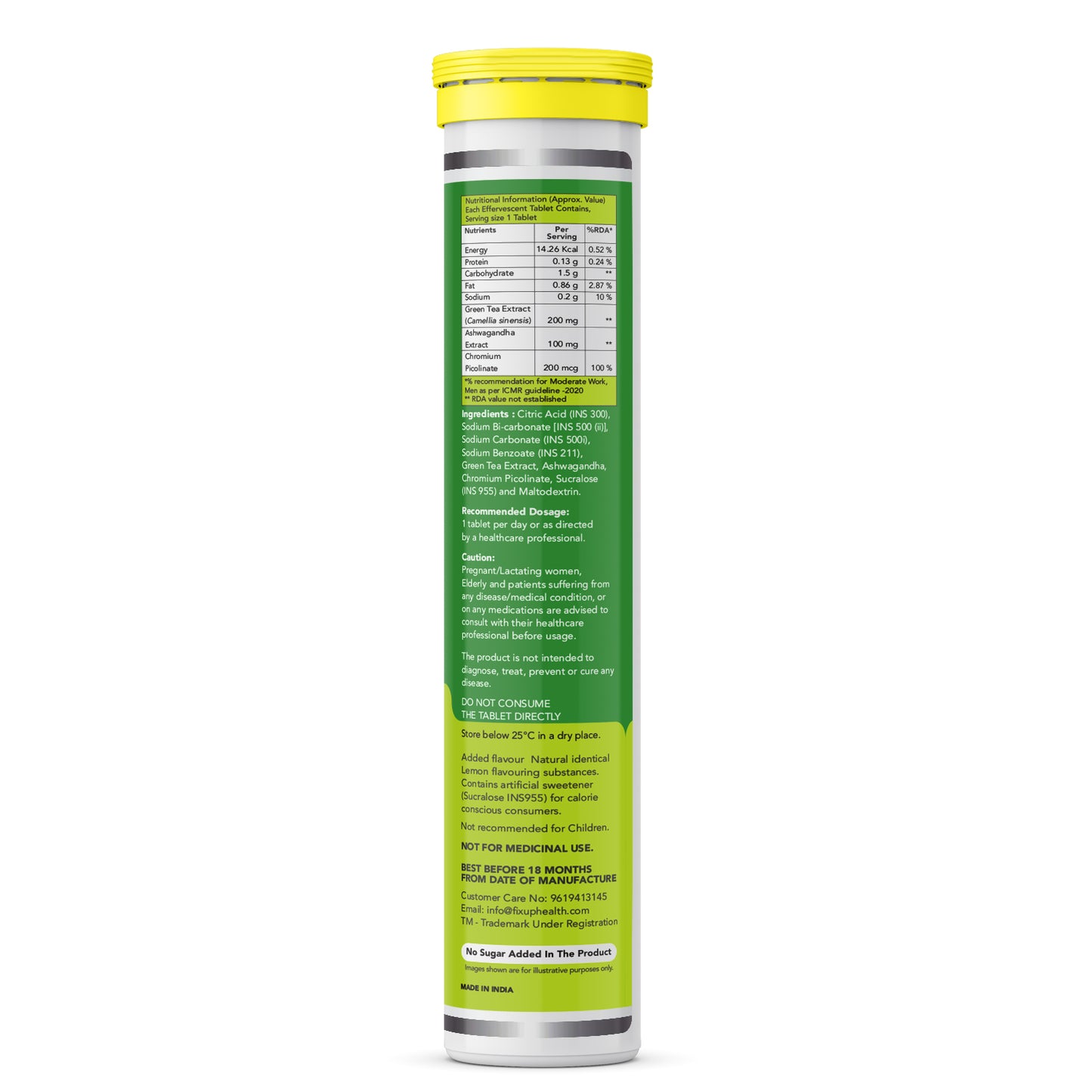 fixuphealth Japanese Matcha Green Tea Tablets