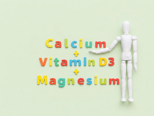 Calcium + Vitamin D3 + Magnesium: The Ultimate Formula for Strong Bones, Joint Relief & Full Body Strength