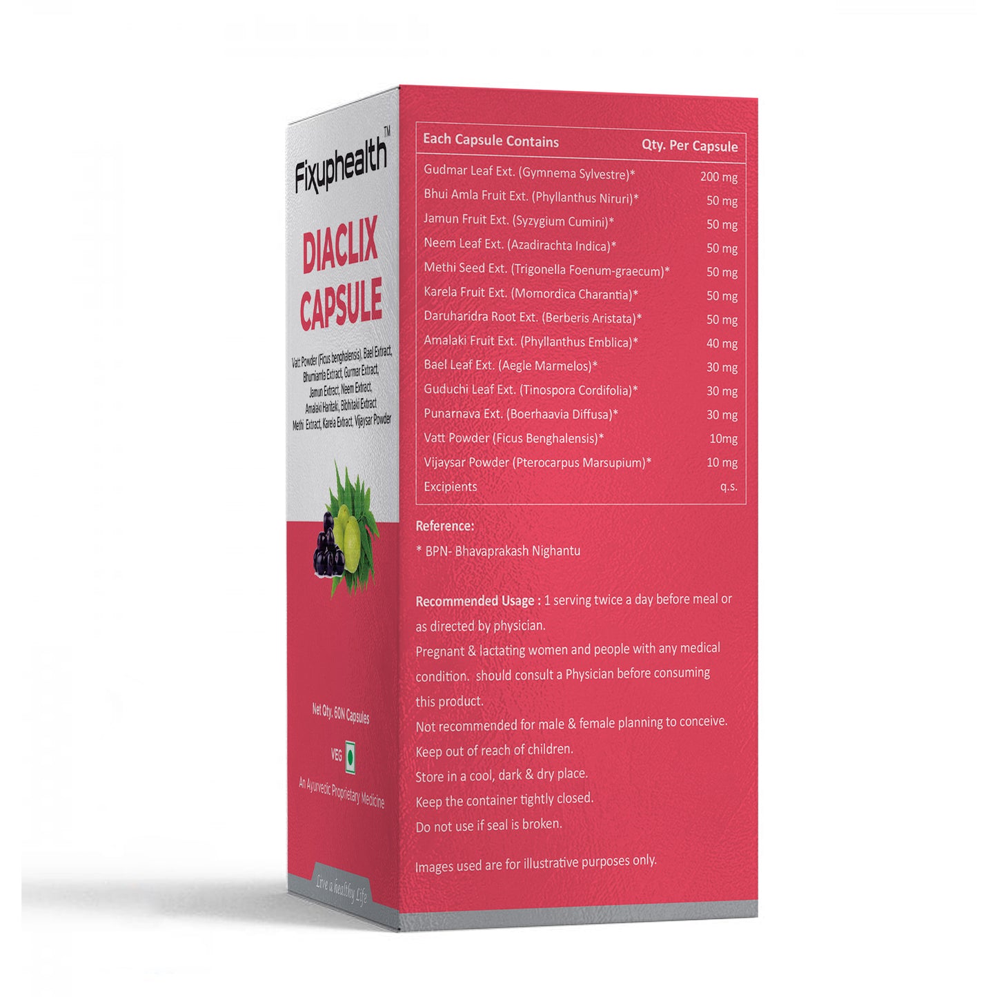 Fixuphealth Diaclix Capsule
