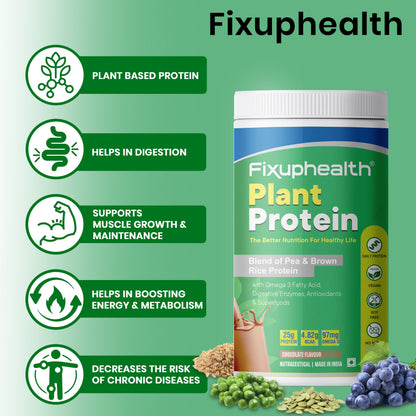 Plant Protein Blend of Pea & Brown Rice protein
