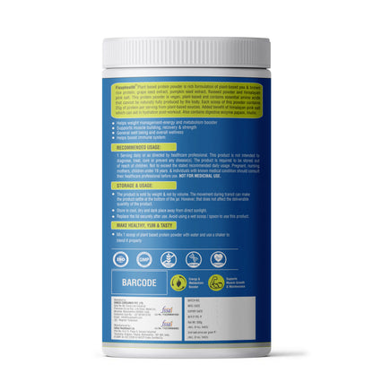 Plant Protein Blend of Pea & Brown Rice protein