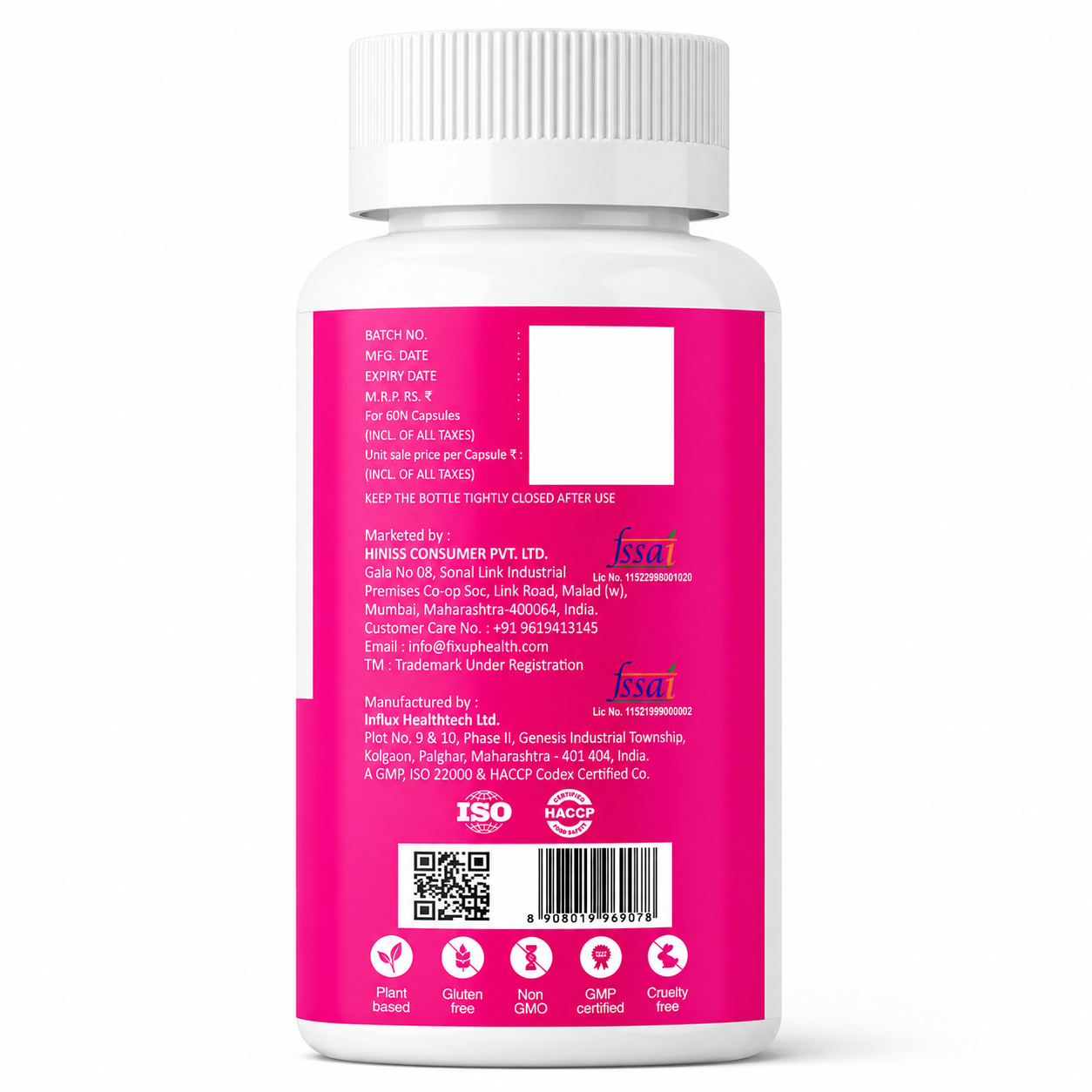 Omega 3 6 7 9 Flaxseed Oil & Sea Buckthorn Oil – 60 Liquid Fill Capsules