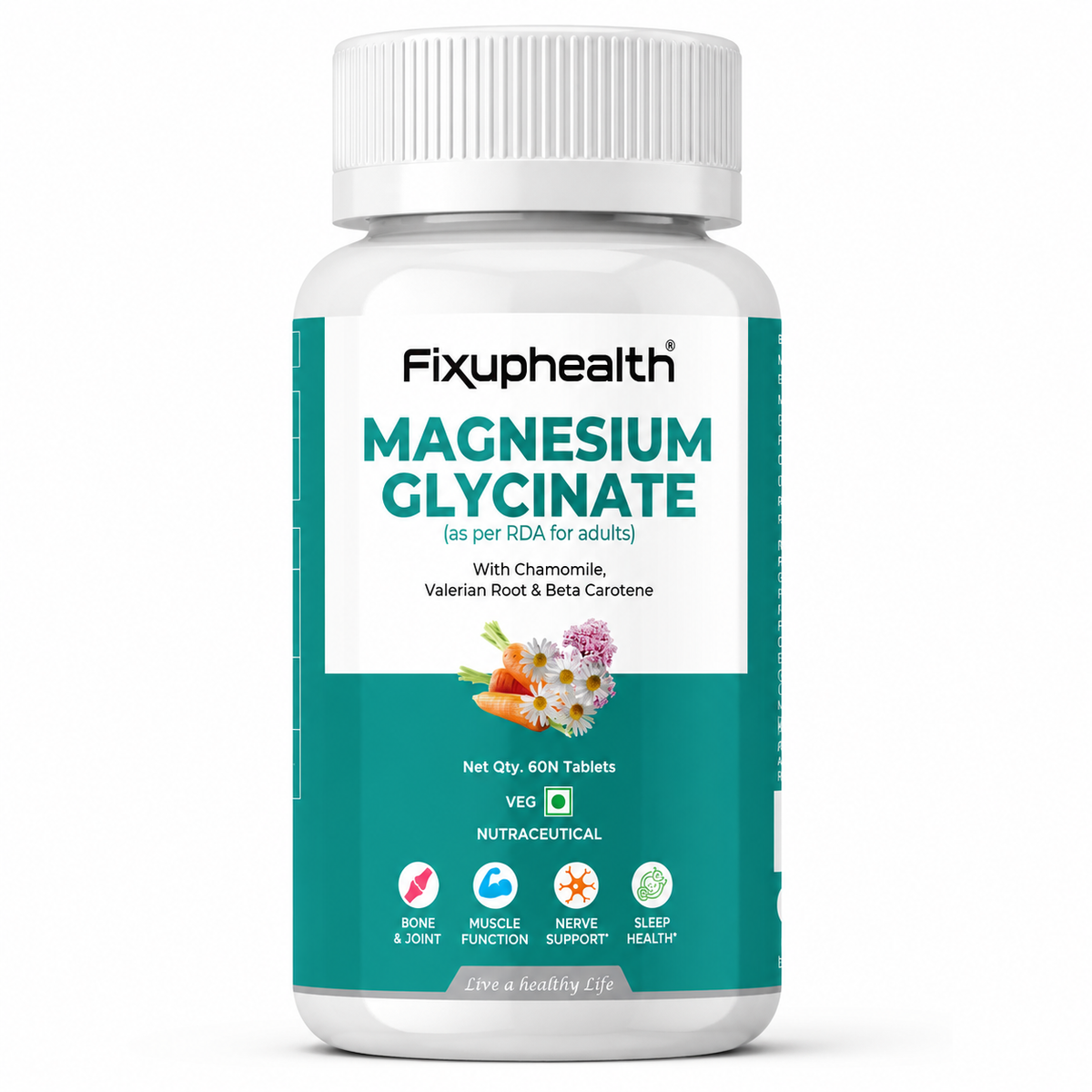 Fixuphealth Magnesium Glycinate Tablets