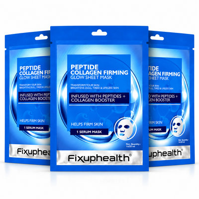 Peptide Collagen firming Serum sheet mask (Pack of 3)