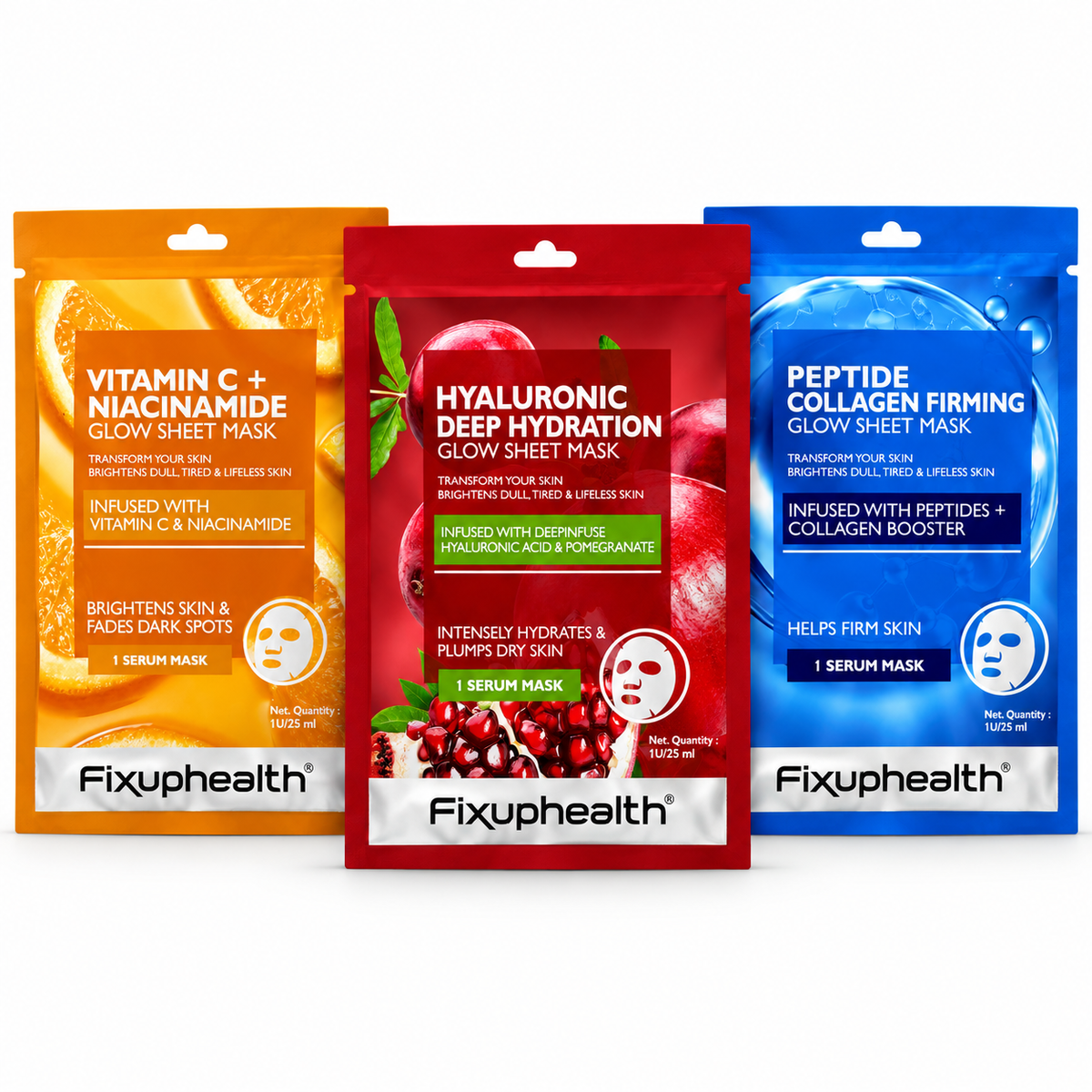 Youth Renew with Hyaluronic, Peptide and Vitamin C Serum sheet mask