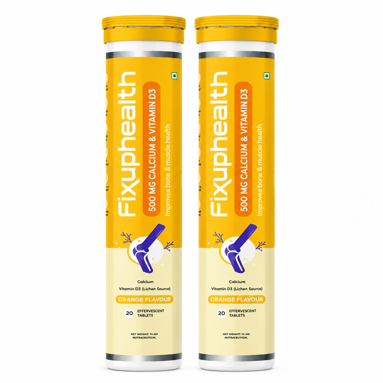 Calcium & Vitamin D3|Calcium Carbonate & Vitamin D3 | 20 Effervescent Tablets