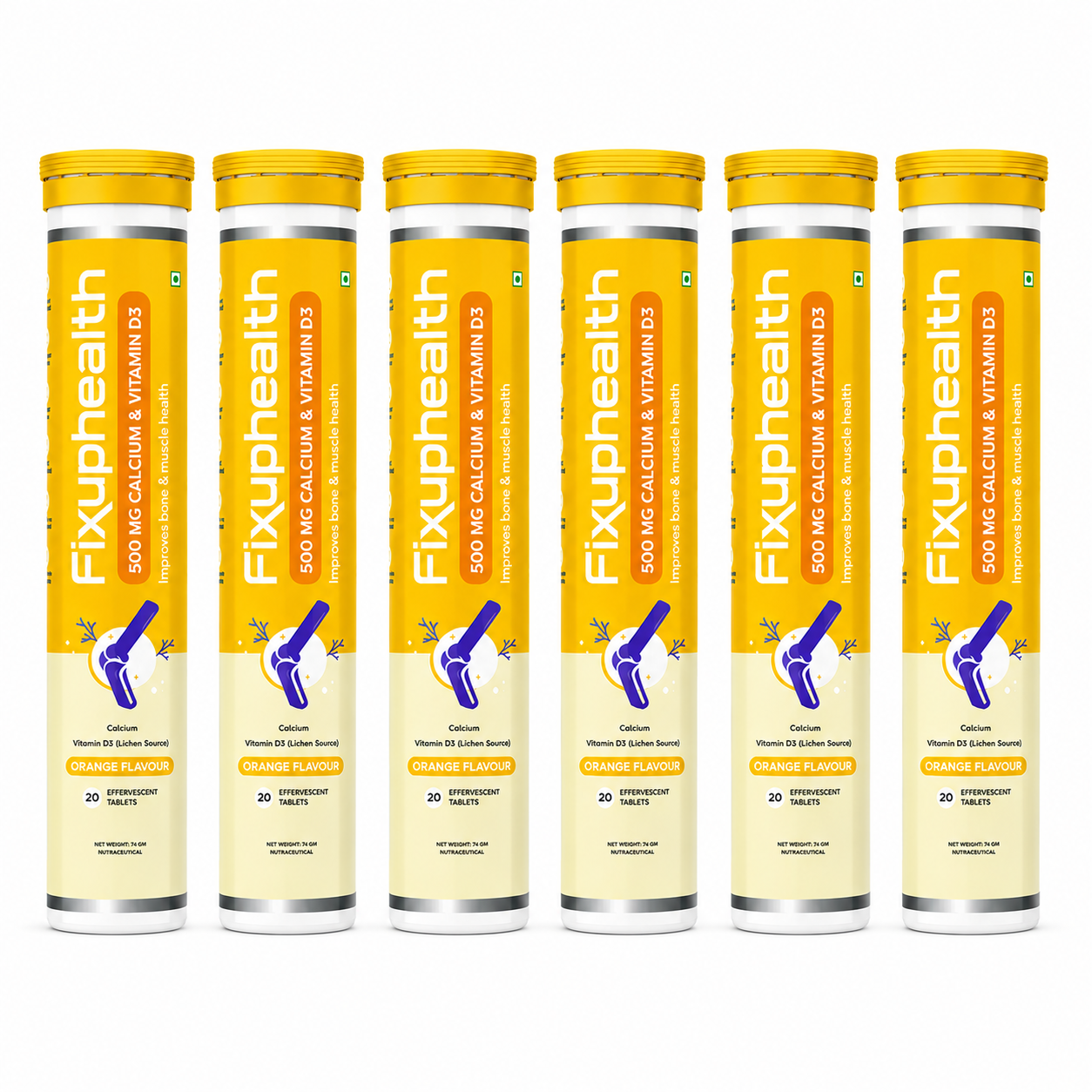 Calcium & Vitamin D3|Calcium Carbonate & Vitamin D3 | 20 Effervescent Tablets