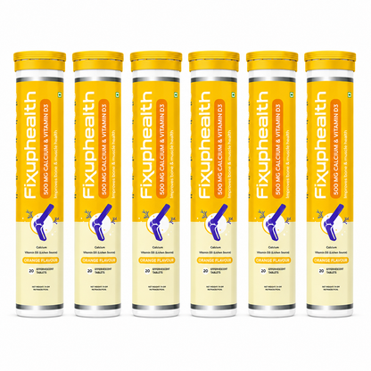 Calcium & Vitamin D3|Calcium Carbonate & Vitamin D3 | 20 Effervescent Tablets