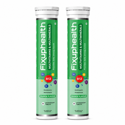 Multivitamin & Multimineral Effervescent Tablets | With Vitamins, Minerals & Grape Seed Extract | 20 Tablets
