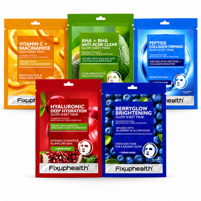 Complete Skin Ritual Serum sheet mask set (Set of 5 masks)