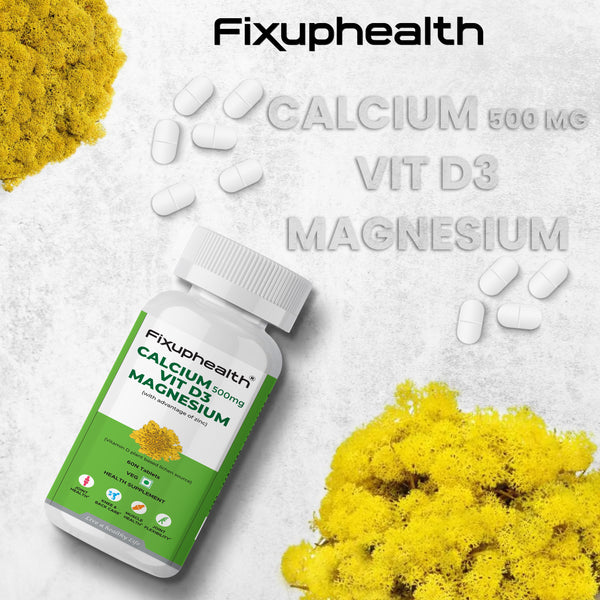 Calcium 500mg Vit D3 Magnesium tablets