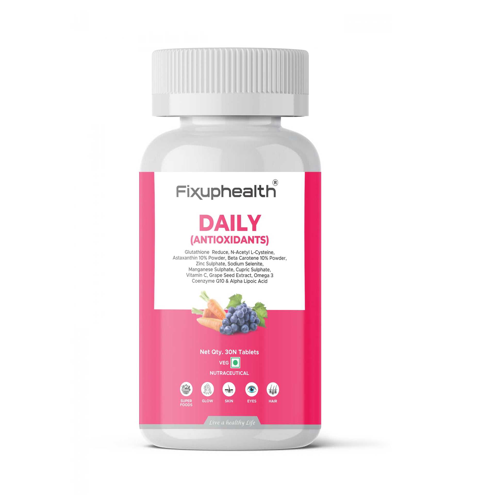 coenzyme q10 vs glutathione Mikra Liposomal Liquid with CoQ10 & PQQ, Antioxidant, 30 Vials : Health & Household Daily Antioxidant Tablets | Coenzyme