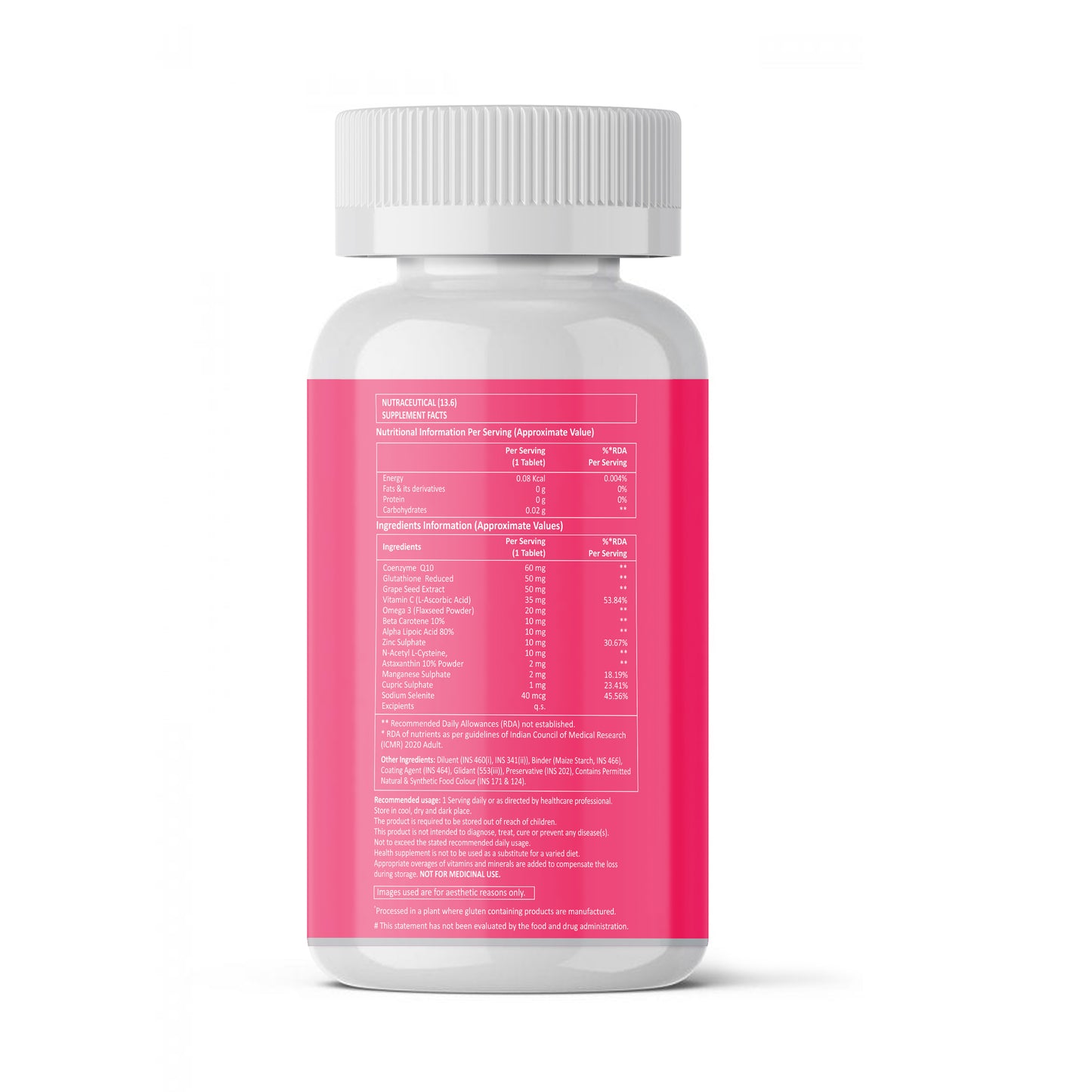 Daily Antioxidants Vegetarian 30 Tablets