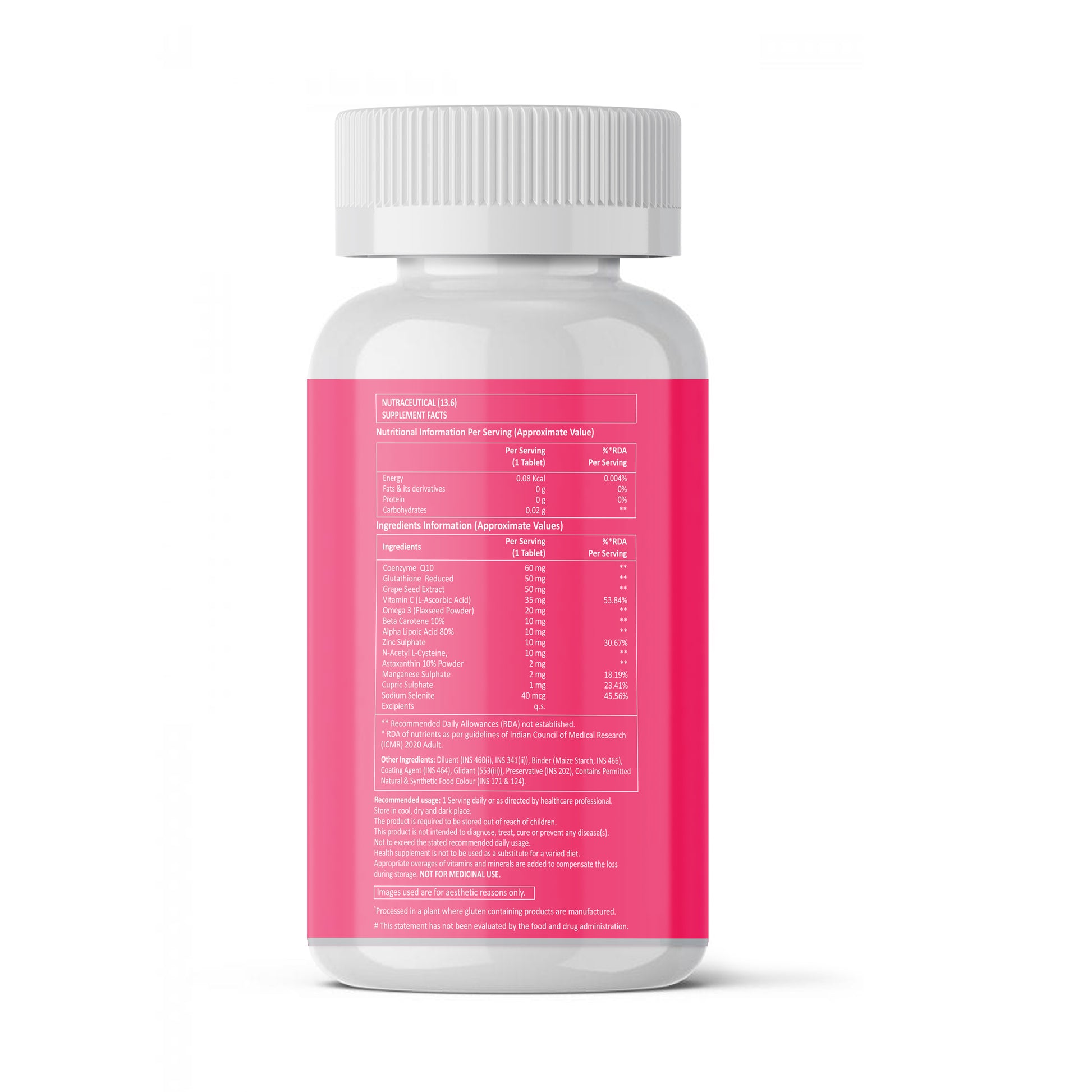 Daily Antioxidants Vegetarian 30 Tablets