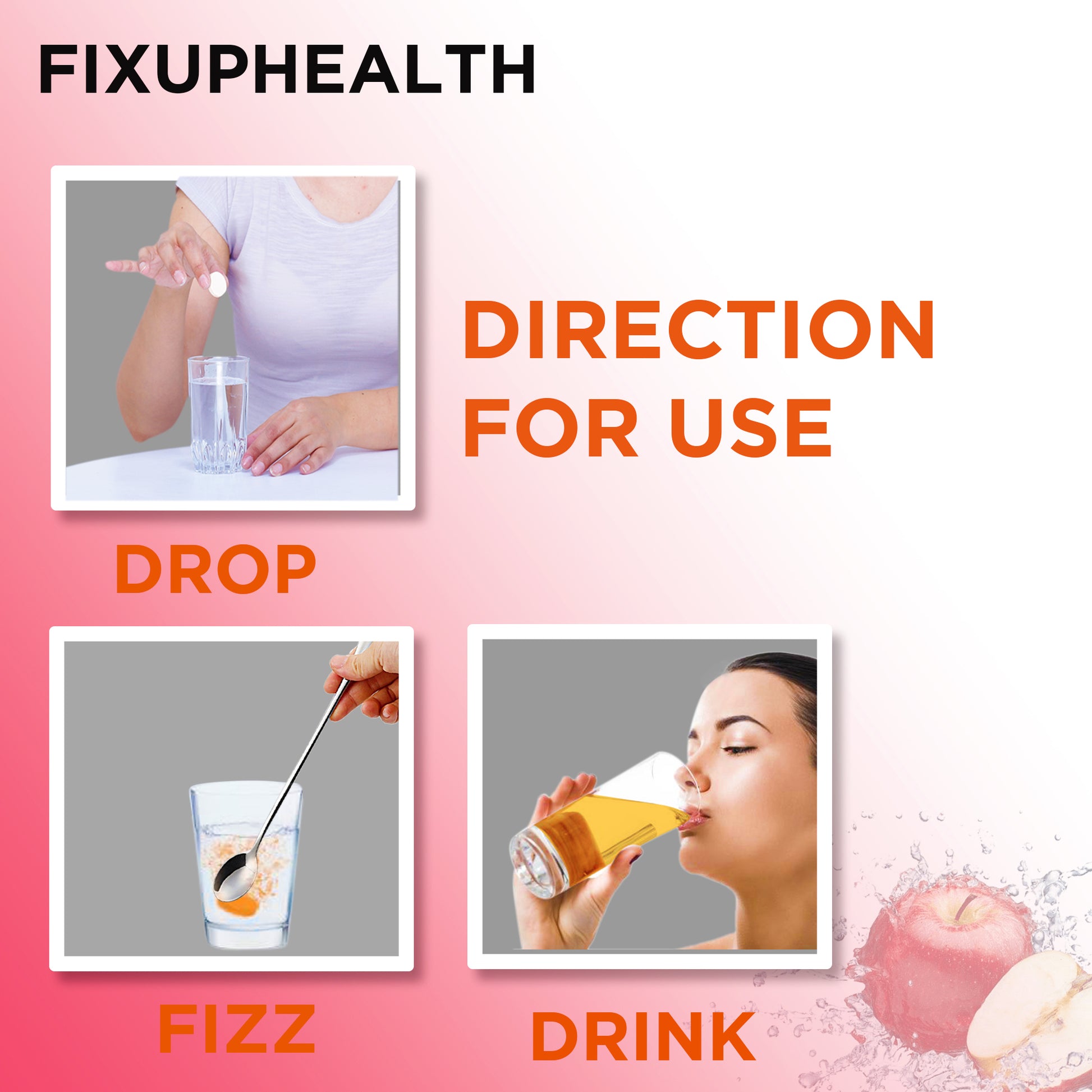 Fixuphealth Apple Cider Vinegar supplement