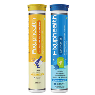 Calcium 500mg Vitamin D3 Strong Bone Muscles Effervescent Tablets