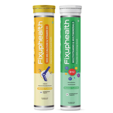 Calcium 500mg Vitamin D3 Strong Bone Muscles Effervescent Tablets