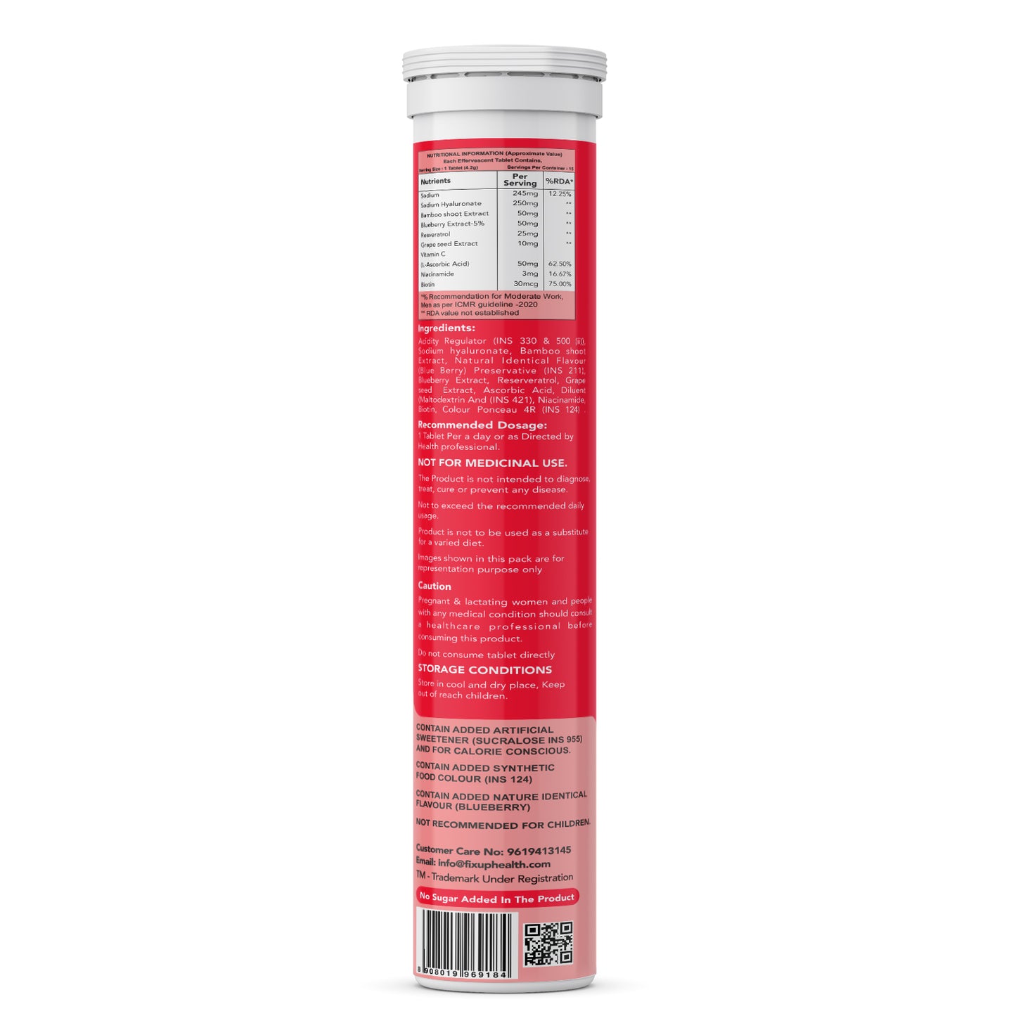 Collagen Builder Effervescent Tablets