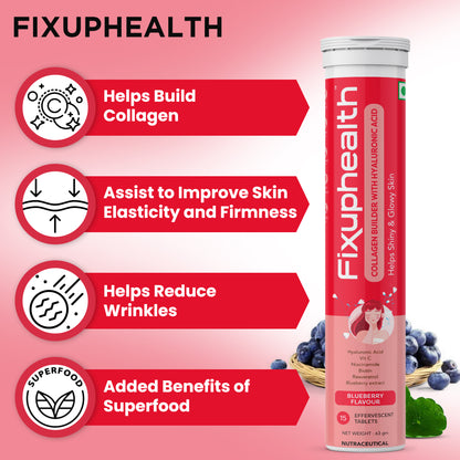 Fixuphealth Collagen Builder with Hyaluronic Acid.