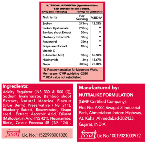 Collagen Builder Tablet Blueberry