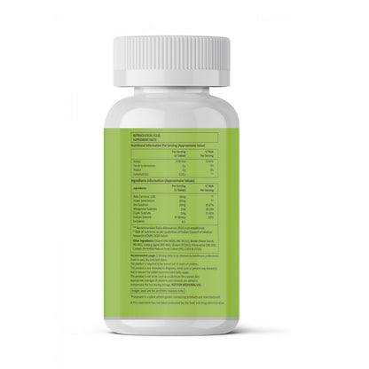 FixupHC Antioxidant Tablets with Grape Seed Extract, Beta Carotene, Zinc & Selenium | 30 Tablets