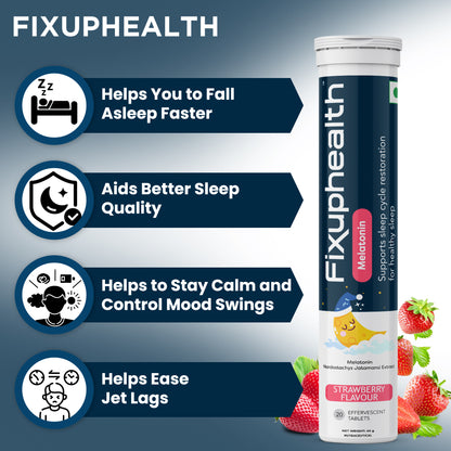 Melatonin Tablets (Strawberry flavour)