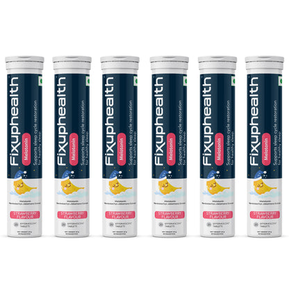 Melatonin Tablets (Strawberry flavour) (pack of 6)