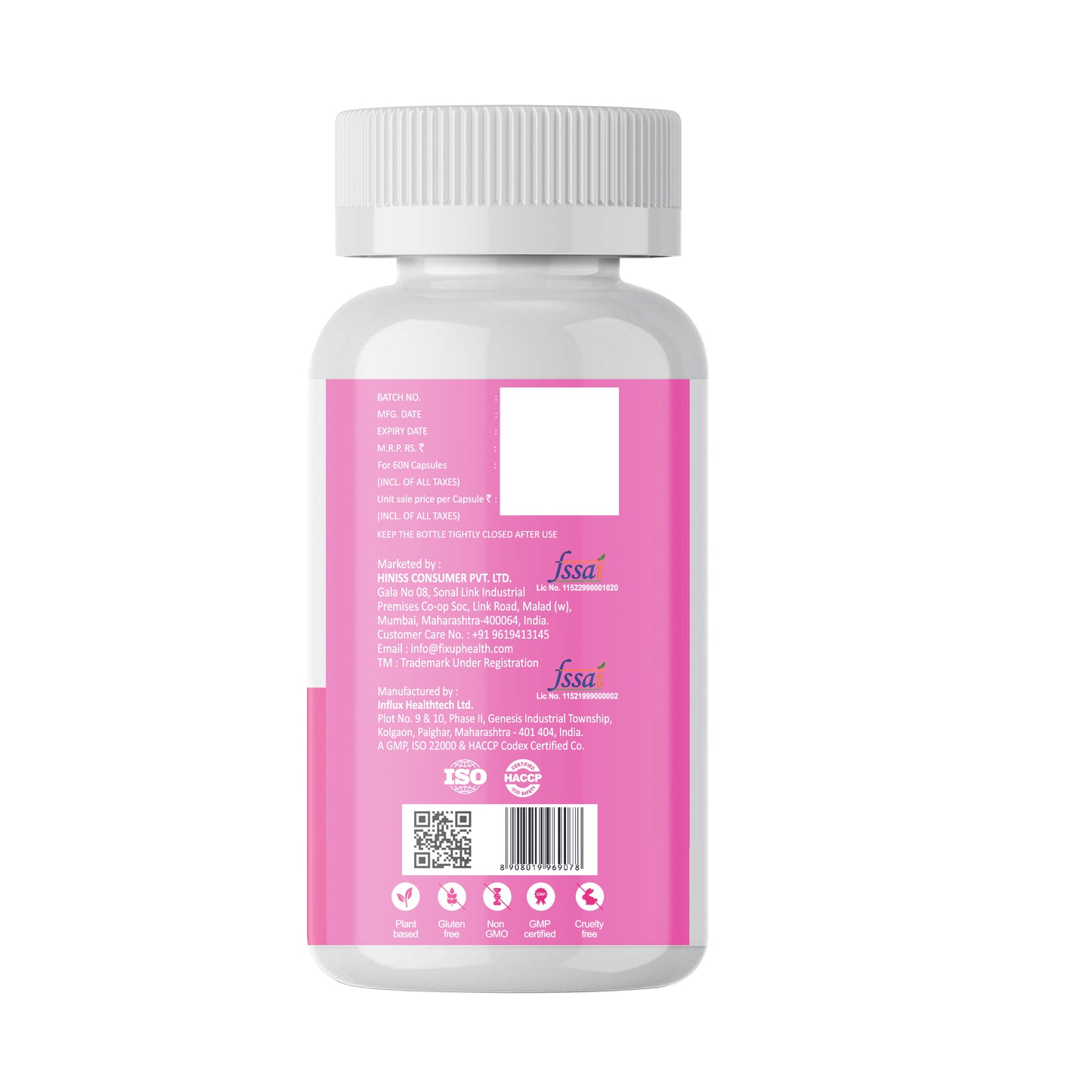 Omega-3 Vegan Flaxseed Oil Capsules
