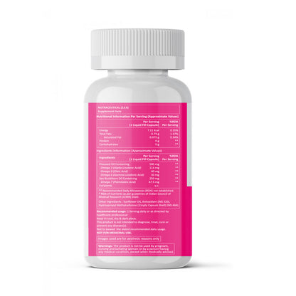 Fixuphealth Omega 3-6-7-9 Vegan Capsules