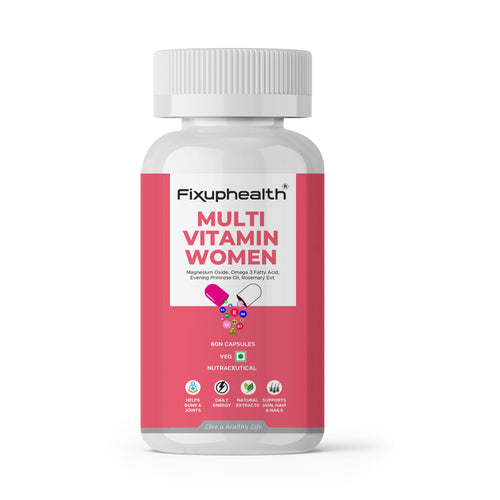 Multivitamin for Women | Omega 3, Evening Primrose Oil, Vitamins, Minerals & Natural Extracts| 60 Capsules