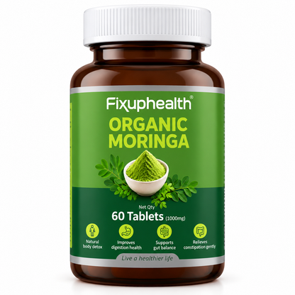 Organic Moringa Tablets 1000mg |Traditional Ayurvedic Herbal Supplement | 60 Tablets
