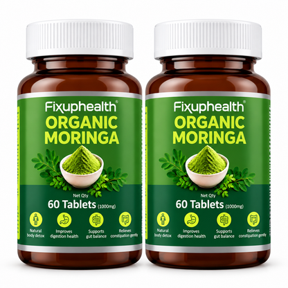 Organic Moringa Tablets 1000mg |Traditional Ayurvedic Herbal Supplement | 60 Tablets