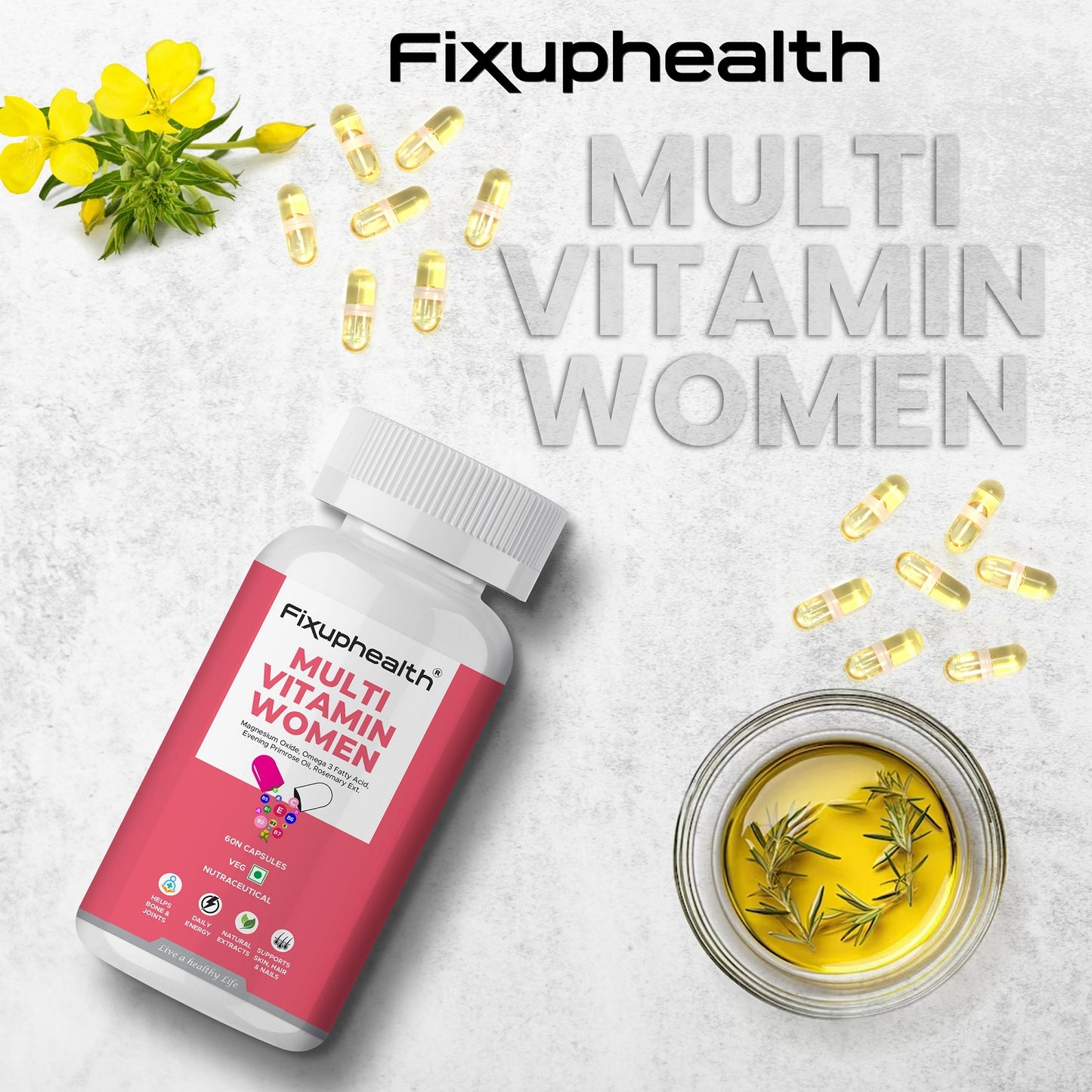 Fixuphealth Multi Vitamin Women supplement