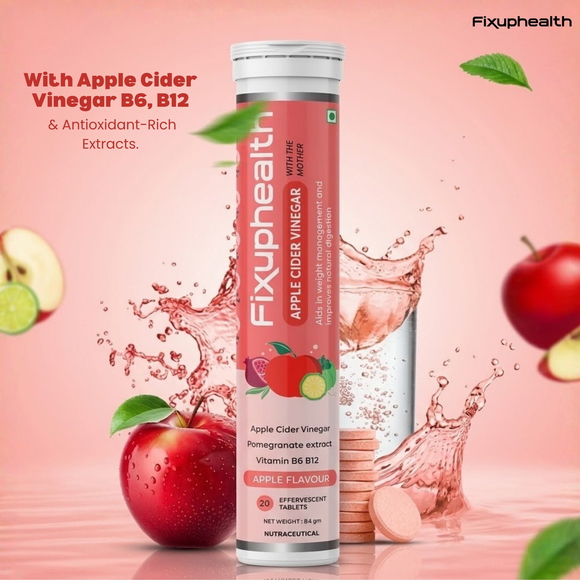 Fixuphealth Apple Cider Vinegar supplement