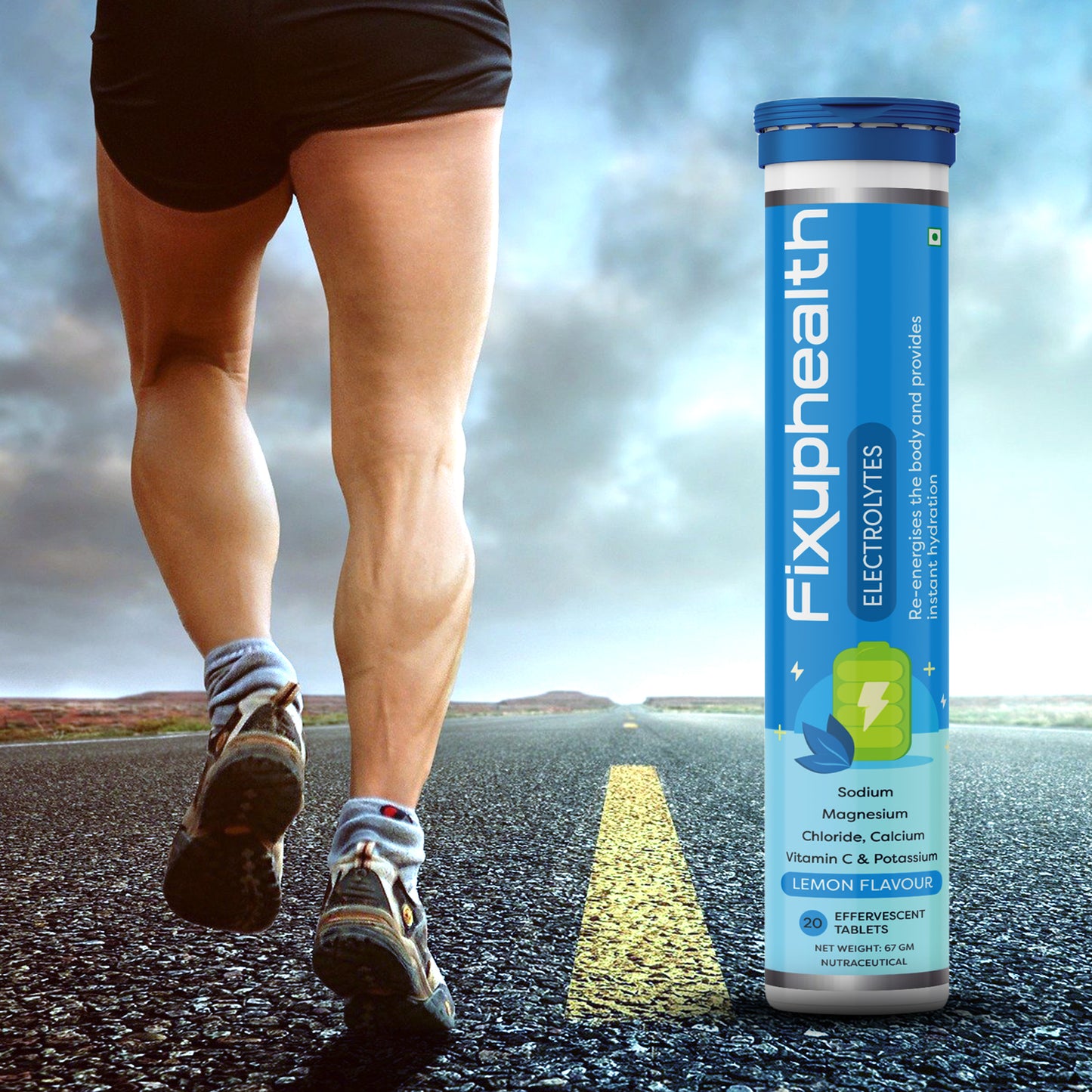 Electrolytes Vitamin C Effervescent Tablets