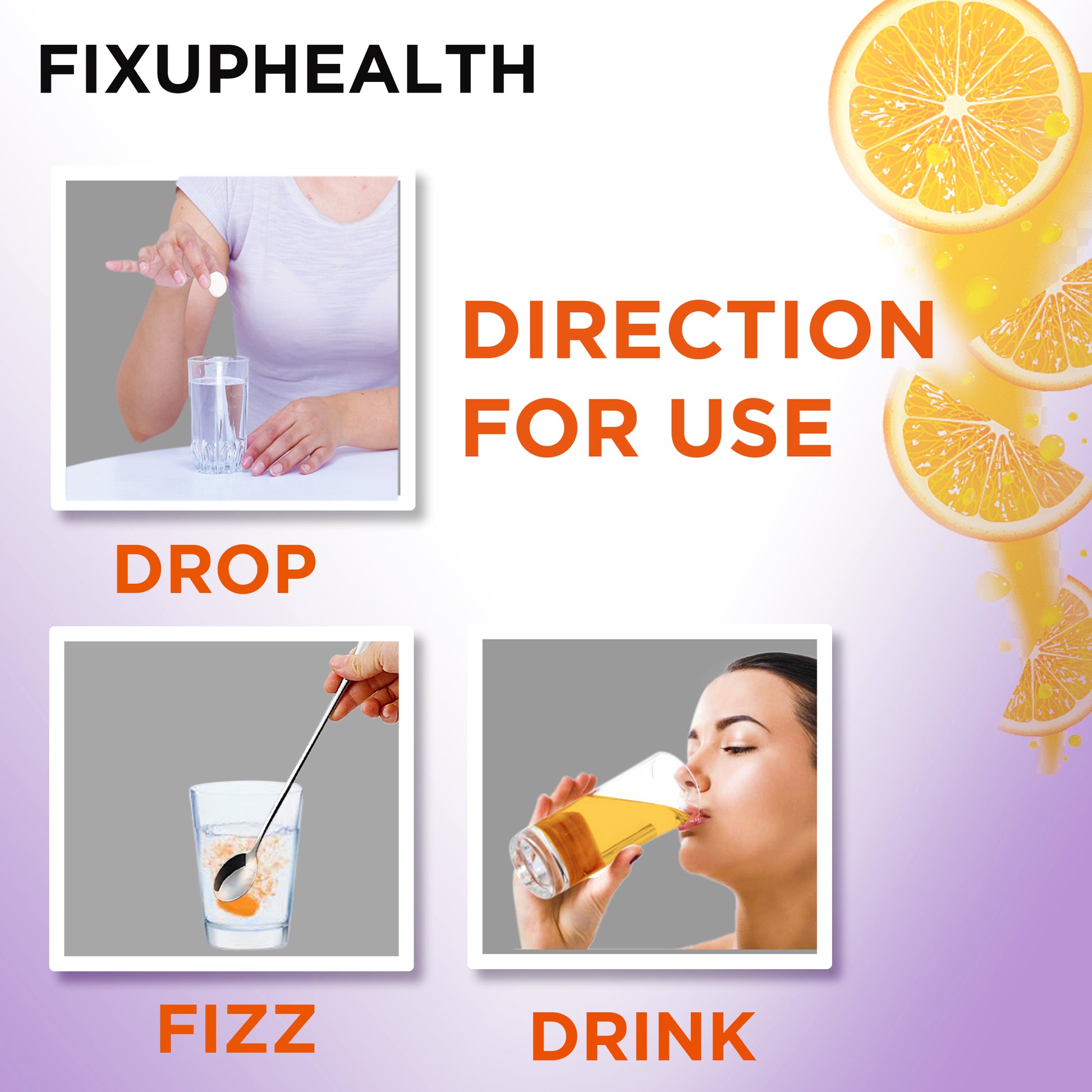 Biotin Effervescent Tablets (Orange Flavour)