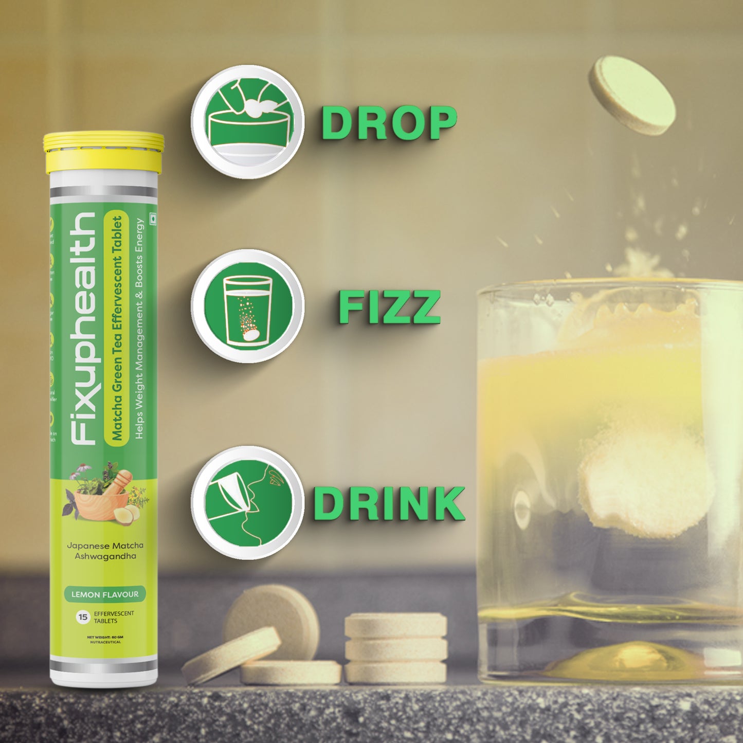 Japanese Matcha Green Tea Tablets