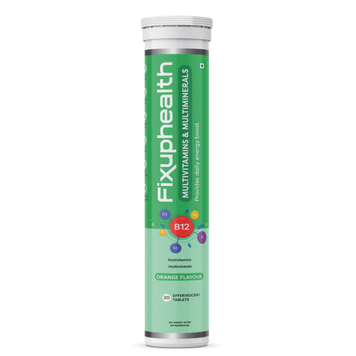 Multivitamin & Multimineral Effervescent Tablets | With Vitamins, Minerals & Grape Seed Extract | 20 Tablets